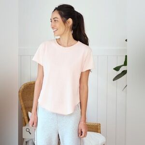 FRANK & EILEEN THEO Perfect Tee sz S Beige Color